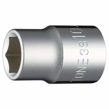 Угол вставки гнезда TONE, ширина по граням 10 мм (шестиугольный) 3С-10 9,5 мм (3/8 )