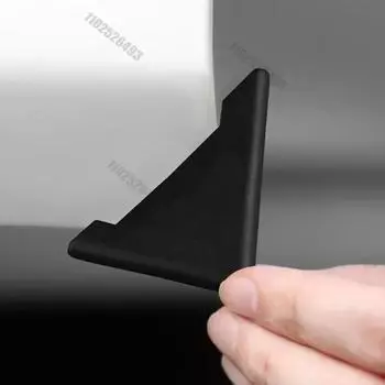 Уголок для украшения двери автомобиля, НОВЫЙ, 2/4 шт., защитный чехол, силиконовый протектор, уголок двери, защита от столкновений, автомобильный аксессуар