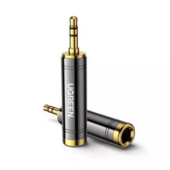 UGREEN 6.35mm to 3.5MM Female to Male 6.35 3.5 Stereo Mini Plug (Female) Stereo Standard Plug (Male) Replacement Adapter [2 Sets]