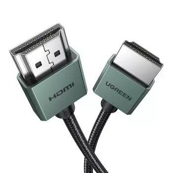 UGREEN HDMI-кабель 10K 8K Ultra Fine HDMI-кабель Slim 3 м Ultra High Speed 48 Гбит/с Dynamic HDR HDCP eARC 3D Ethernet-совместимый Простота управления Xbox Series