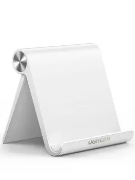 UGREEN Tablet iPad Регулируемый мобильный ABS Совместимость с дюймовым Note Fire Stand, Подставка, Планшет, Смартфон, Угол, Держатель, Устойчивость, Материал, Нескользящий