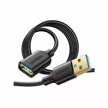 UGREEN USB удлинитель 5M USB кабель USB3.0 Тип A папа на A мама высокоскоростной ??Позолоченный разъем для передачи данных USB-удлинитель Квалифицированный счет-фактура