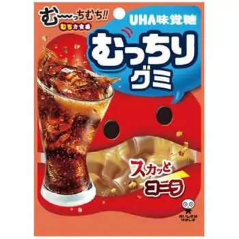 UHA Chunchy Gummi Cola 80г Манчи, манчи, манчи!Мягко, мягко, мягко! Мягко, мягко, мягко! 1