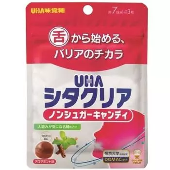 UHA Citaclear Candy Aroma Mint, упаковка на 7 дней У вас проблемы со ртом? Увеличение налета на языке Вы испытываете проблемы со ртом? Налет на языке 1