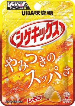 UHA Mikakuto Mikakuto Shigekix Лимон 20 г x 10 пакетов
