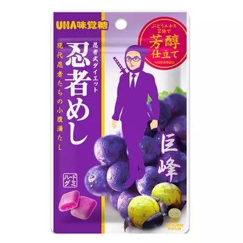 UHA Mikakuto Ninja Meshi Kyoho 2PACK, всего 20 штук