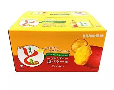 UHA Mikakuto Osatsudoki Премиум со вкусом соленого масла 65 г x 10 пакетов