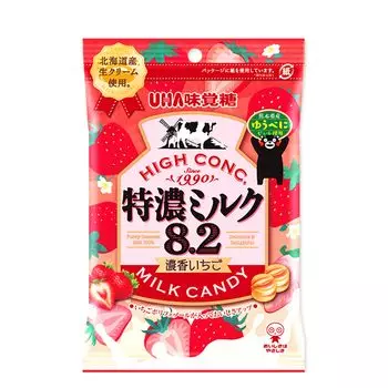 UHA Mikakuto Special Concentrated Milk Concentrated Strawberry 75g x 6 bags 8.2