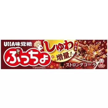 UHA Pucho Stick Strong Cola 10 гран Количество таблеток внутри Pucchio было увеличено. Количество таблеток внутри Pucchio было увеличено 1