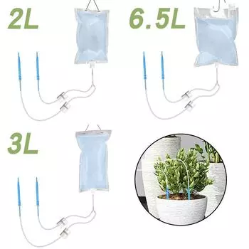 Ухаживайте за своими растениями без особых усилий с помощью нашей прочной системы капельного орошения 6.5L