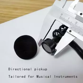 UHF Беспроводные инструменты Микрофон Саксофон Микрофон Передатчик Приемник Набор Plug & Play Pick чёрный