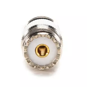 UHF Pl-259 So-239 мама к UHF мама Jack Rf прямой соединительный адаптер