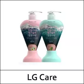 [Уход LG] (j1) Зубная паста Bamboo Salt Himalaya Pink Salt Pumping 285 г / # Ice Calming Mint
