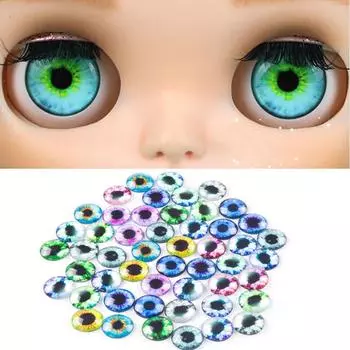 Уход за детьми, животные, стеклянные куклы 12 мм/16 мм/20 мм, глаза, драгоценные камни, глазные яблоки для поделок своими руками, 10 шт., аксессуары для кукол Style 3/6mm