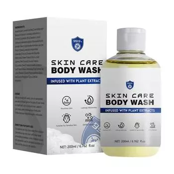 Уход за кожей Гель для душа Мягкое очищение Длительное увлажнение Питает Уход за кожей Чувствительная кожа 200 мл One Size