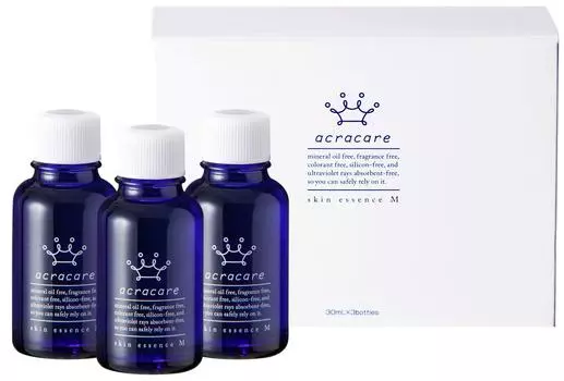 Уход за кожей с акне Лечебная сыворотка Acre Care Увлажняющая чувствительная сухая кожа Soukenbisha 30 мл Приблизительно на 1 месяц Набор из 3 женских и мужских квази-препаратов