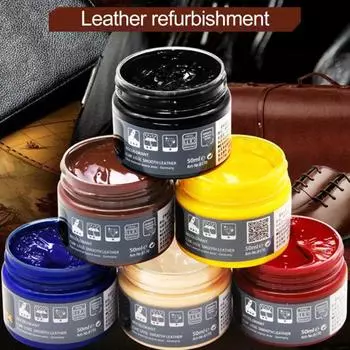 Уход за краской, широко используемый эффективный 50 мл водонепроницаемый кожаный крем для кожи, восстанавливающий ремонтный инструмент, паста B