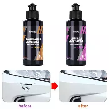 Уход за лакокрасочным покрытием, полировка, жидкий воск, набор для удаления царапин, средство для ремонта царапин, обработка деталей, автомобильные аксессуары 50 мл-300 мл S11A 50ml