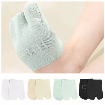 Уход за ногами Носки для передней части стопы Корректор вальгусной деформации пальцев ног Носки с эластичным разделителем пальцев ног Носки для улицы чёрный