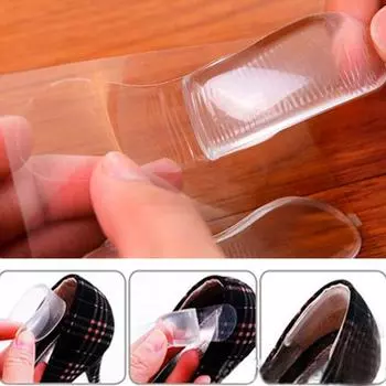 Уход за ногами Стельки для ног Невидимые подушки Силиконовые гелевые подушечки для пяток