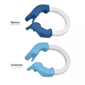 Уход за полостью рта Узкий никель-титановый зажимной кольцевой зажим Matrix Clamp Clip Hospital Dark Blue-Narrow