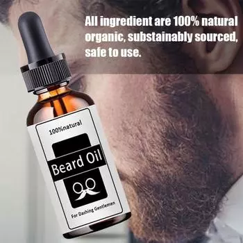 Уход за ростом бороды для мужчин Хлебное масло для мужчин Питание Сыворотка для лица для бороды Усы 5ml