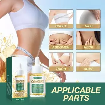 Уход за телом Масло для тела Укрепляющее масло для ухода за кожей живота и ног 30 мл One Size зелёный