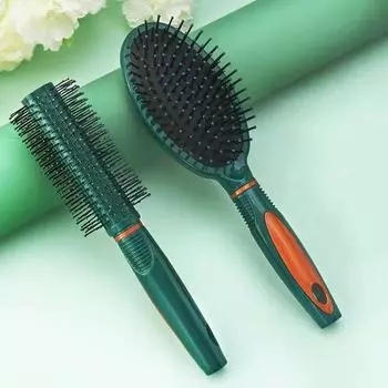 Уход за волосами Роликовая щетка для волос Аксессуары для волос Расческа с подушкой безопасности Портативная для мужчин/женщин A1