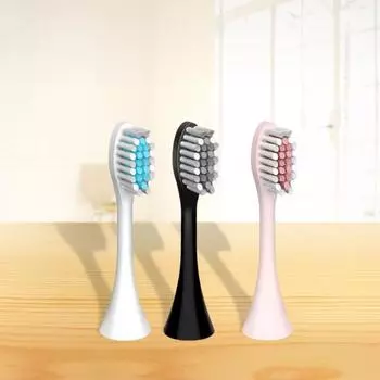Уход за зубами Электрическая креативная насадка для зубной щетки Мягкая водонепроницаемая простая в установке замена розовый