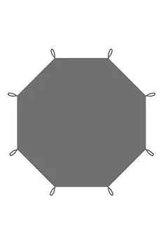 UJack Seat Tent Ground Sheet Палатка для одной стойки 450
