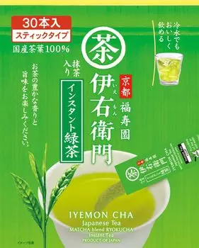 Uji Dew Iyemon Instant Green Tea Stick x x 3 (0.8g 30P)