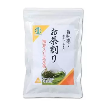 Uji no Tsuyu Ochawari Genmaicha tea packs x 20 (5g bags)
