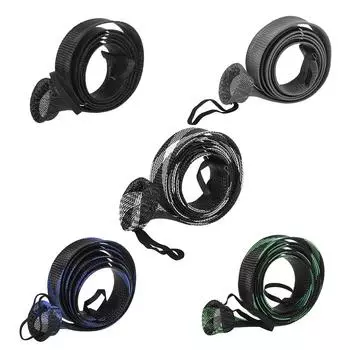 uk 190см чехол для удочки противоскользящие ножны носки для спиннинга аксессуары чёрный