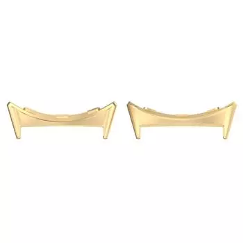 UK 2pcs Watch Band Adapter Replacement Metal Connector Link for Google Pixel Wat Zinc alloy чёрный