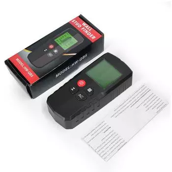 UK 5 в 1 Stud Finder Wall Detector Цифровой сканер для поиска стен Кабель Провода Глубина Трек