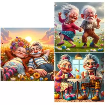 uk* 5D DIY Полный Круглый Дрель Алмазная Картина Пара Набор Домашний Декор Искусство Ремесло ZSH813