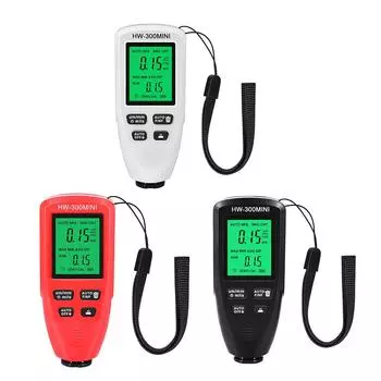 UK HW-300MINI Измерительные инструменты для краски Цифровой портативный физический измерительный прибор белый