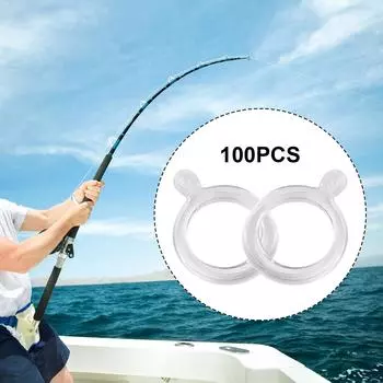 UK-Pellet Bait Bands эластичная прозрачная лента для карповых грубых рыболовных снастей*100 S