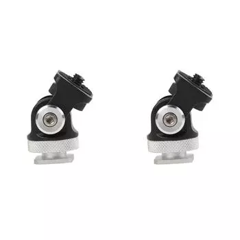 uk Повернутый на 180 градусов кронштейн для монитора Подставка держатель Мини-подставка «горячий башмак»