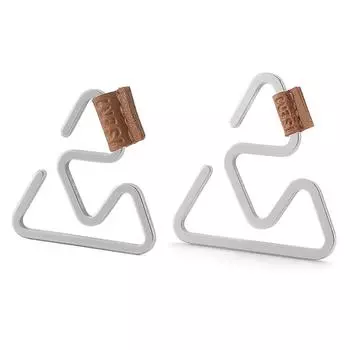 uk S-образная пряжка для подвешивания для кемпинга, легкая вешалка для палатки, крючок для пикника и барбекю 2 piece