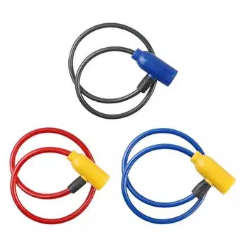 uk Универсальный велосипедный противоугонный замок металлический уличный велосипедный замок безопасности с 2 ключами синий