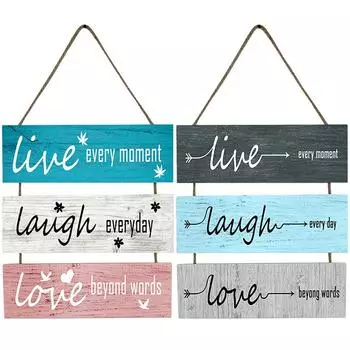 UK Wall Plaque Wooden Hanging Plaque Reusable Sign Wall Decor Art Housewarming G B Style