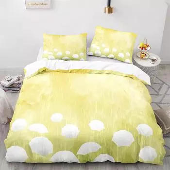 Ukiyo-e Duvet Cover Set King Queen Full Size Theme Wave Pattern Polyester Bedding Set Fuji Mountain Exotic Abstract Style EU Single 135x200cm