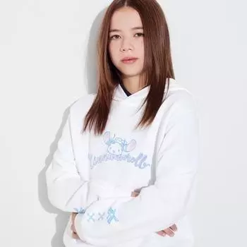 УКОРОЧЕННАЯ ПАРКА UNIQLO GIRLS SANRIO SWEAT С ДЛИННЫМИ РУКАВАМИ a