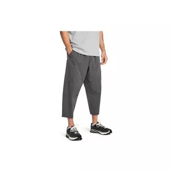 Укороченные брюки Under Armour Armor Slim Fit с эластичным шнурком Мужские штаны Серые 1383030-025 XL