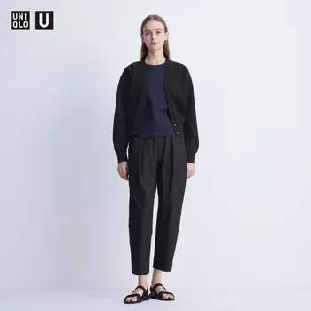 Укороченные брюки UNIQLO с парашютом