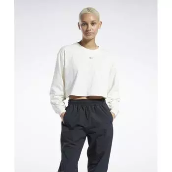 Reebok Classic Crop с длинным рукавом W Белый Hh9675 XS