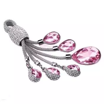 Украшение Автомобильный ключ Подвеска Стразы Брелок Капля Воды Брелок Подвеска Кристалл Брелок Брелок