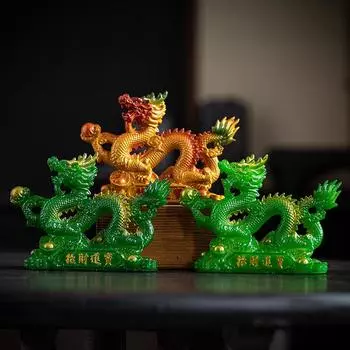 Украшение чайного столика с меняющим цвет чайным питомцем-драконом, китайский талисман для чайной церемонии, аксессуары