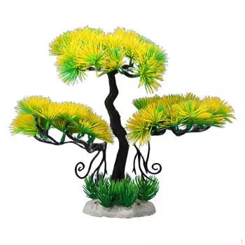 , Украшение для аквариума, Водный, Аксессуары-укрытия, Акваскейпинг, Модель Yellow